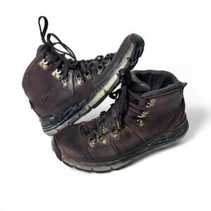 Danner Mountain 600 4.5” Dark Brown Leather Boots Hiking Men's 8.5 D